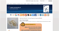 Desktop Screenshot of esramada.pt